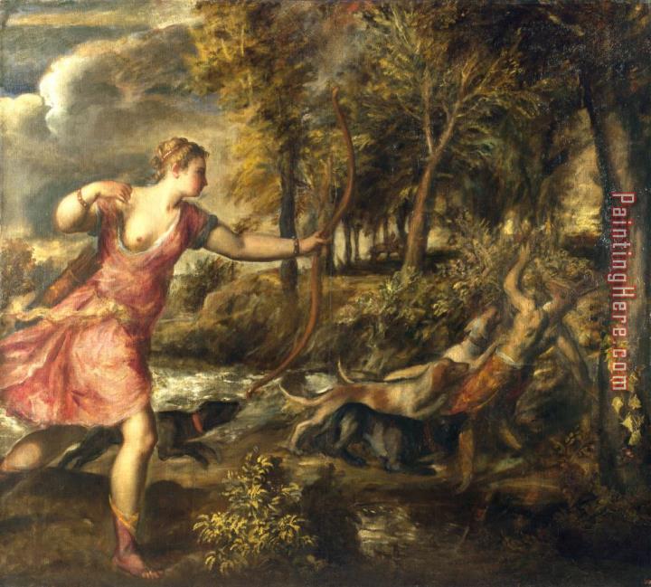 Titian The Death of Actaeon